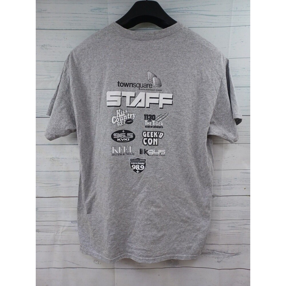 Townsquare Media Shreveport Bossier Radio Shirt Kiss Country Keel L